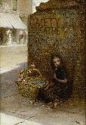 Augustus Earle The flower girl china oil painting artist